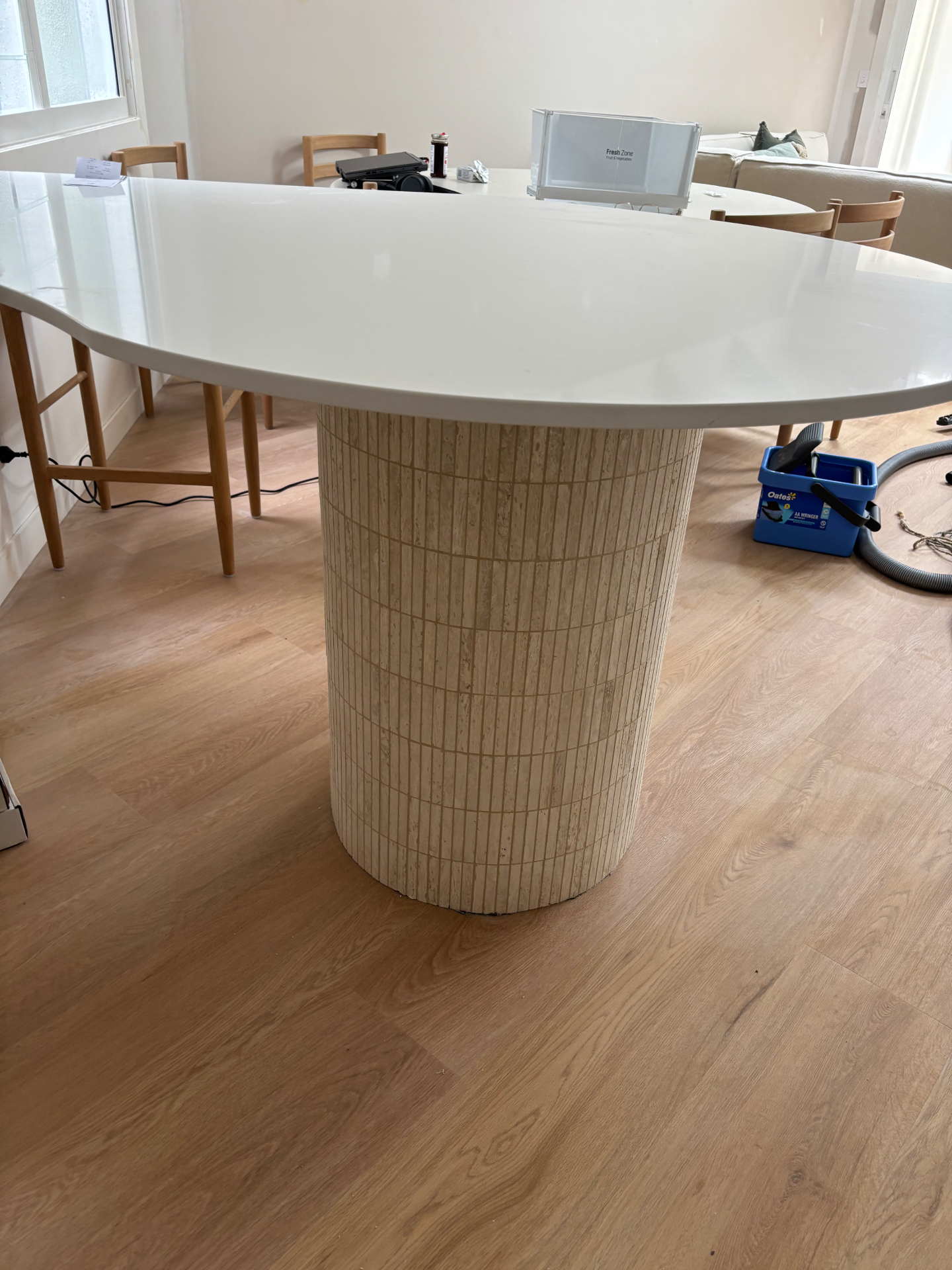 Fluted island base — Noosa Heads